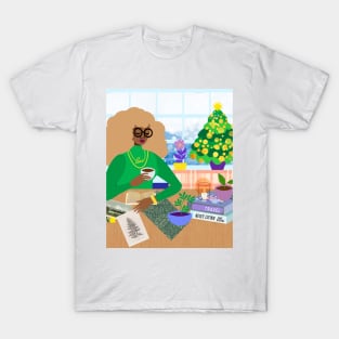 Christmas Tree and Tea T-Shirt